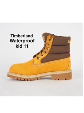 Timberland Unisex Kids' 6-Inch Classic Waterproof Boot  Kids’ US11 wheat